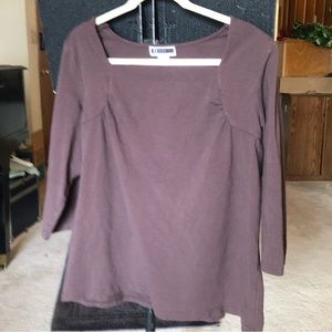 Brown top from JL studio. Sz 1X